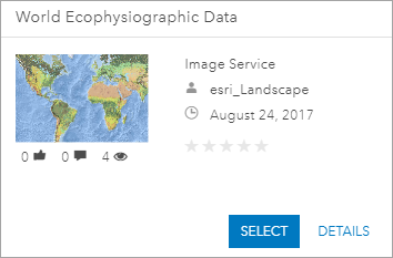 Service de superposition de rasters pondérée de raster World Ecological Data Service de superposition de rasters pondérée de raster World Ecological Data