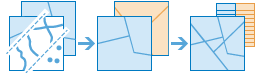 Diagramme du processus Superposer les couches Diagramme du processus Superposer les couches