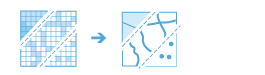 Convertir le raster en entité - Processus Convertir le raster en entité - Processus